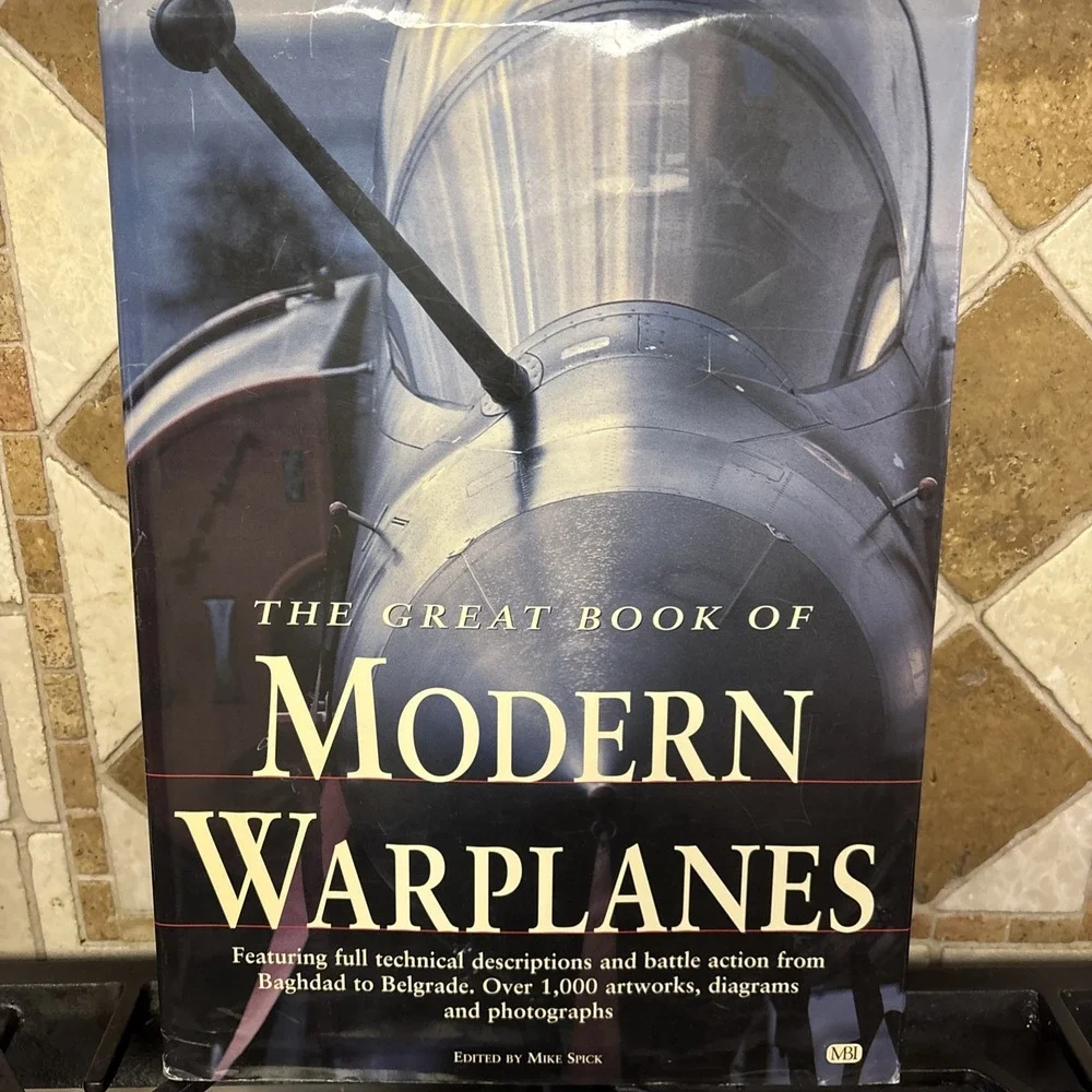Great Book of Modern Warplanes by Spick, Mike‎ Hardback Book